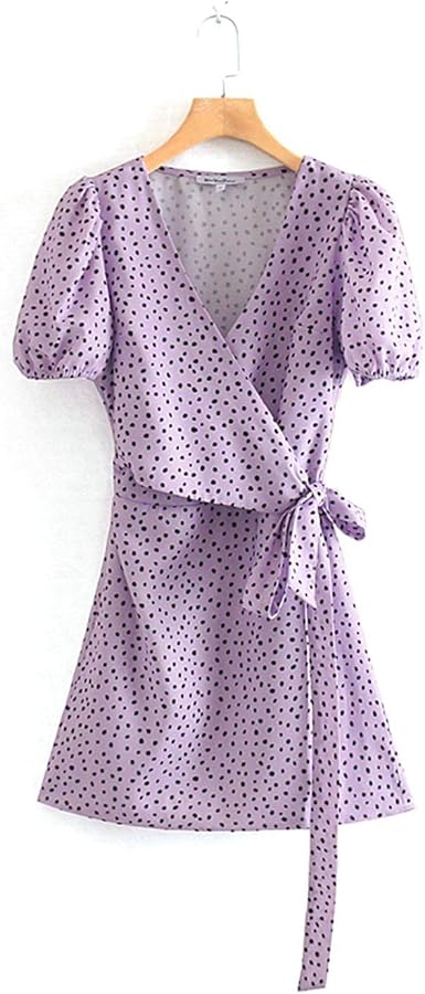 polka dot wrap dress uk