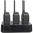 Case of 6,Retevis H-777S Walkie Talkies Long Range,Portable Two Way Radios with Six-Way Multi Gang Charger,Clear Voice,Hands 