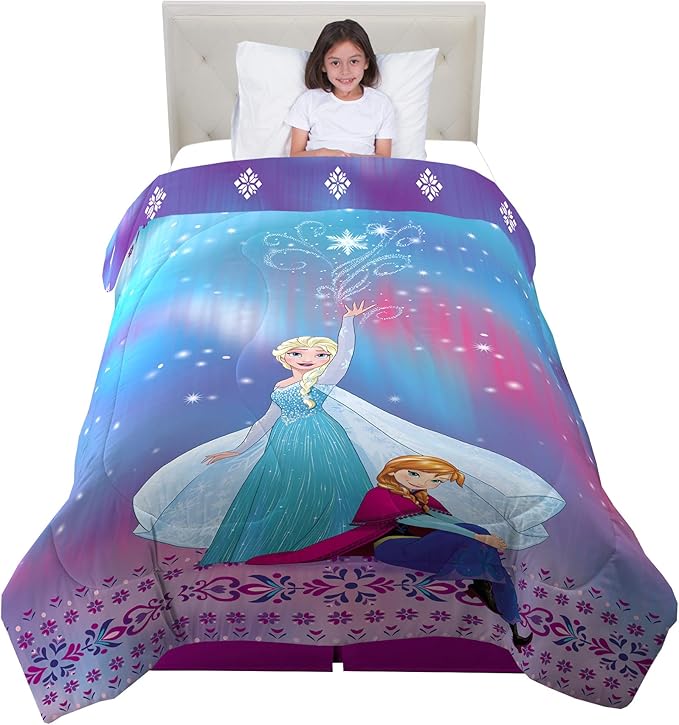 Disney Frozen Light Up The Sky Twin/Full Comforter Amazon.ca Home
