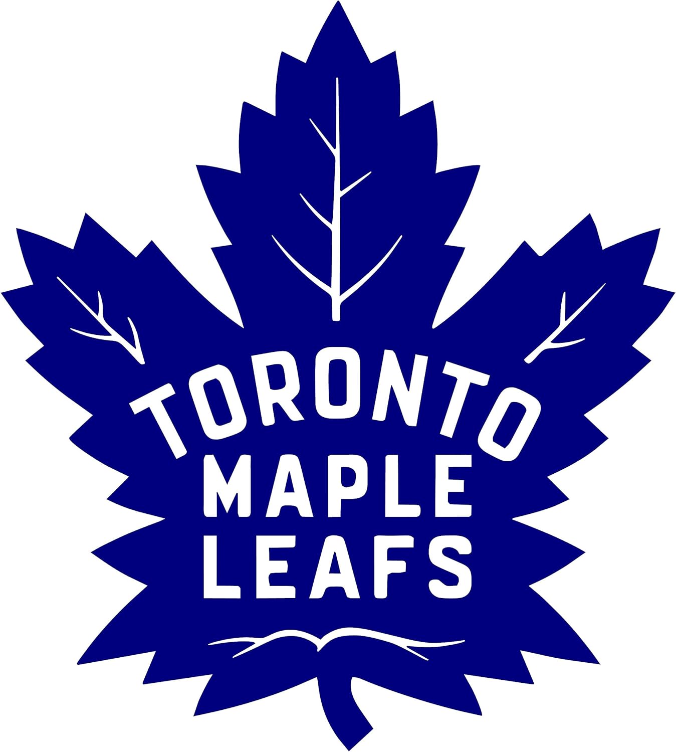 Maple Leaf Toronto Wall Vinyl Decal Sticker for Livingroom Bedroom Blue