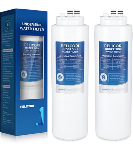 Agu☺︎ KOHLER 77685-NA Aquifer Single Cartridge Water Filtration System