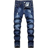 Lanscadran Boy's Skinny Fit Fashion Jeans