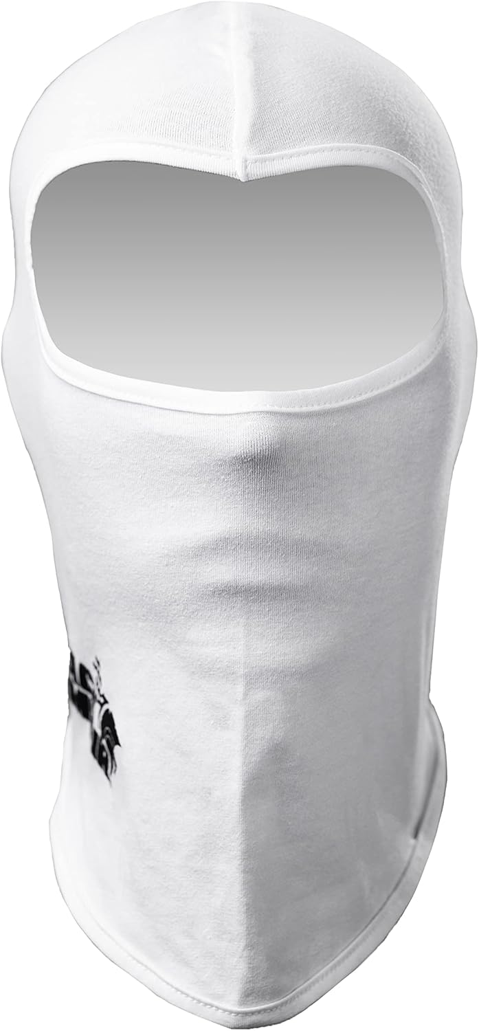 TRACK ARMOUR Racing Head Sock Balaclava for Auto and Motorcycle Racing WHITE COLOR TAHS-WT: Automotive
