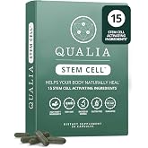 Qualia Stem Cell Supplement for Healthy Aging and Immune System Resilience | Optimizes muscle repair &amp; self-renewal; 15 activators incl. royal jelly &amp; sea buckthorn; 4 days a month; clinically studied