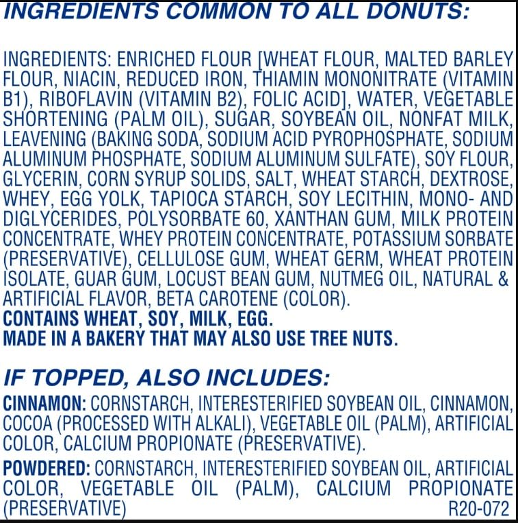 Entenmann's Soft 'Ees Variety Pack Donuts, 12 Count Plain Donuts, 18.5 oz Box - Soft Baked Treats