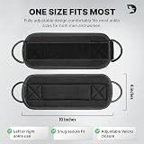 DMoose Fitness Ankle Straps for Cable Machines Pair with 8mm Padding view 6