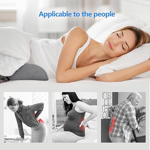 Cozyhealth Lumbar Support Pillow for Sleeping Memory Foam Lumbar