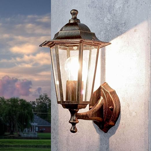 Nostalgische Wand Aussenleuchte Paris Stehend Kupfer Antik Ip44 E27 Rustikal Wandlampe Haus Outdoor Garten Amazon De Beleuchtung