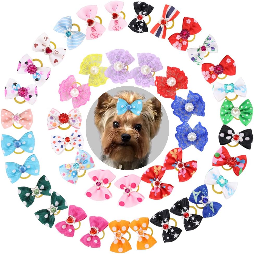 puppy bows yorkie