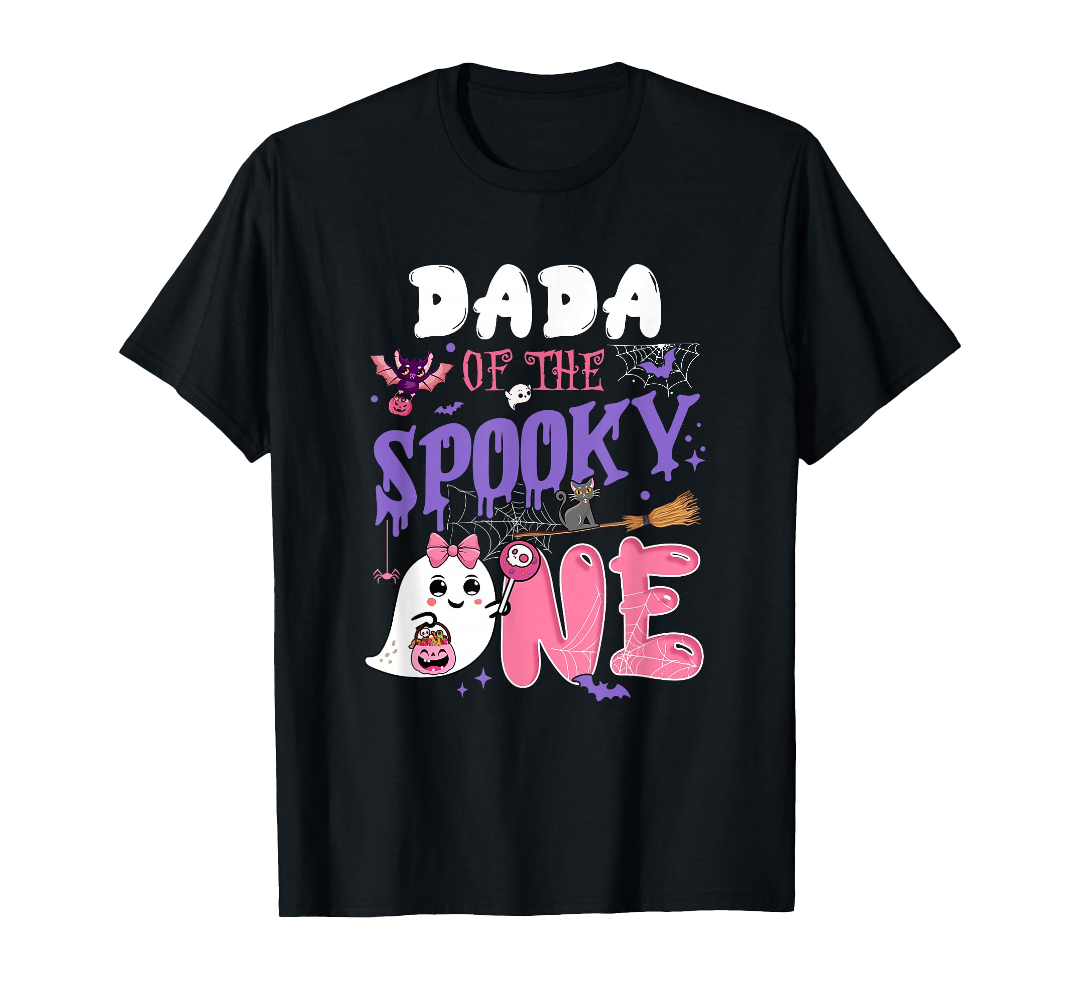 Photo 1 of ** SIMILAR IMAGE SIZE XL ***Dada Of The Spooky One 1St Birthday Girl Halloween Ghost T-Shirt