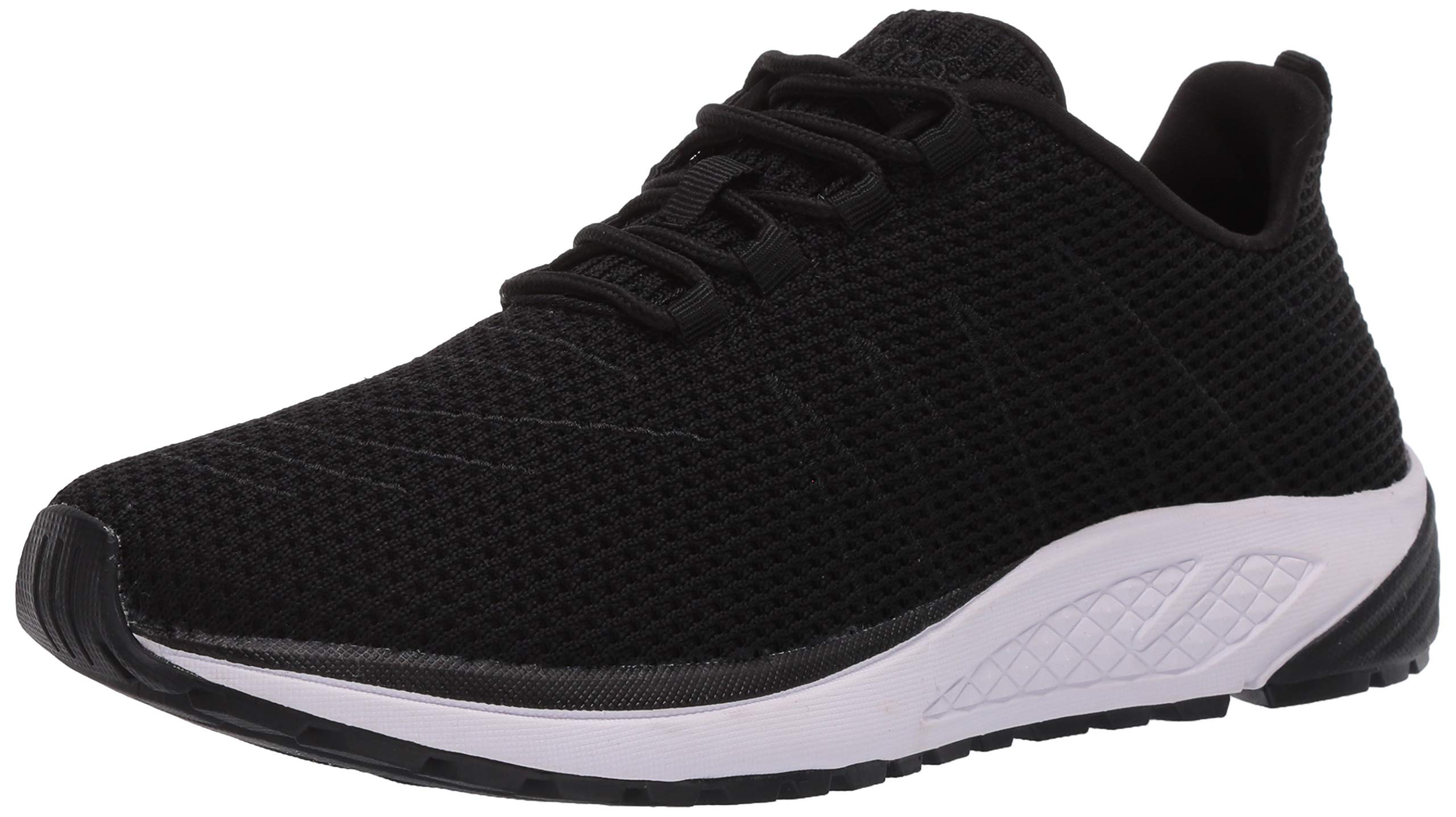Propét Women's Tour Knit Sneaker, Black, 6.5
