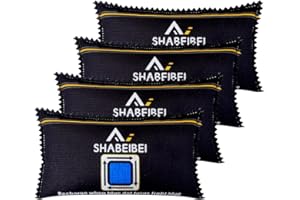 SHABEIBEI 200g Rechargeable Desiccant,Dehumidifier Bags Moisture Absorbing Silica Gel Dehumidifier for Dry and Safe Storage,Desiccant Packs for Storage, Silica Gel Packets, and Moisture Control