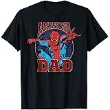 Marvel Spider-Man Father's Day Amazing Dad T-ShirtOEKO-TEX STANDARD 100