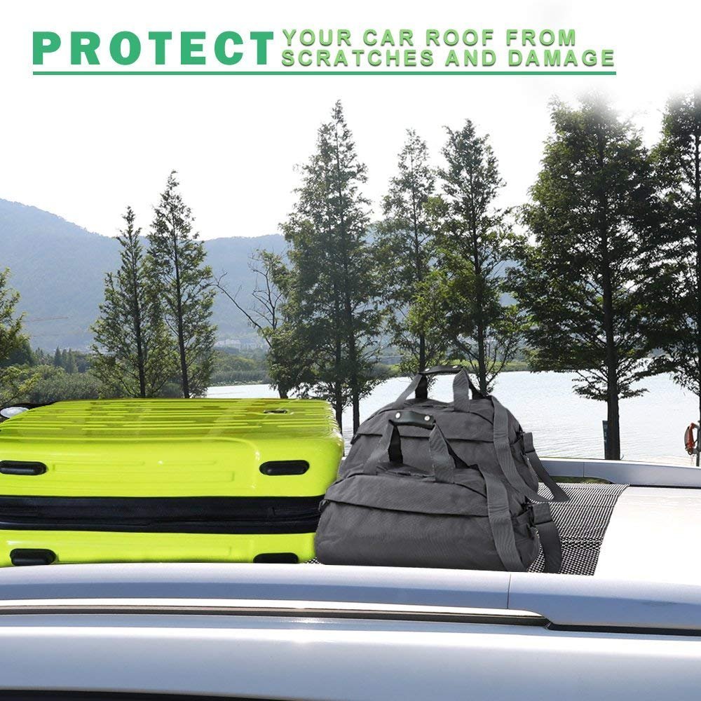 Egofine Car Roof Protective Mat Car Roof Carrier Bags Extra Padding Car