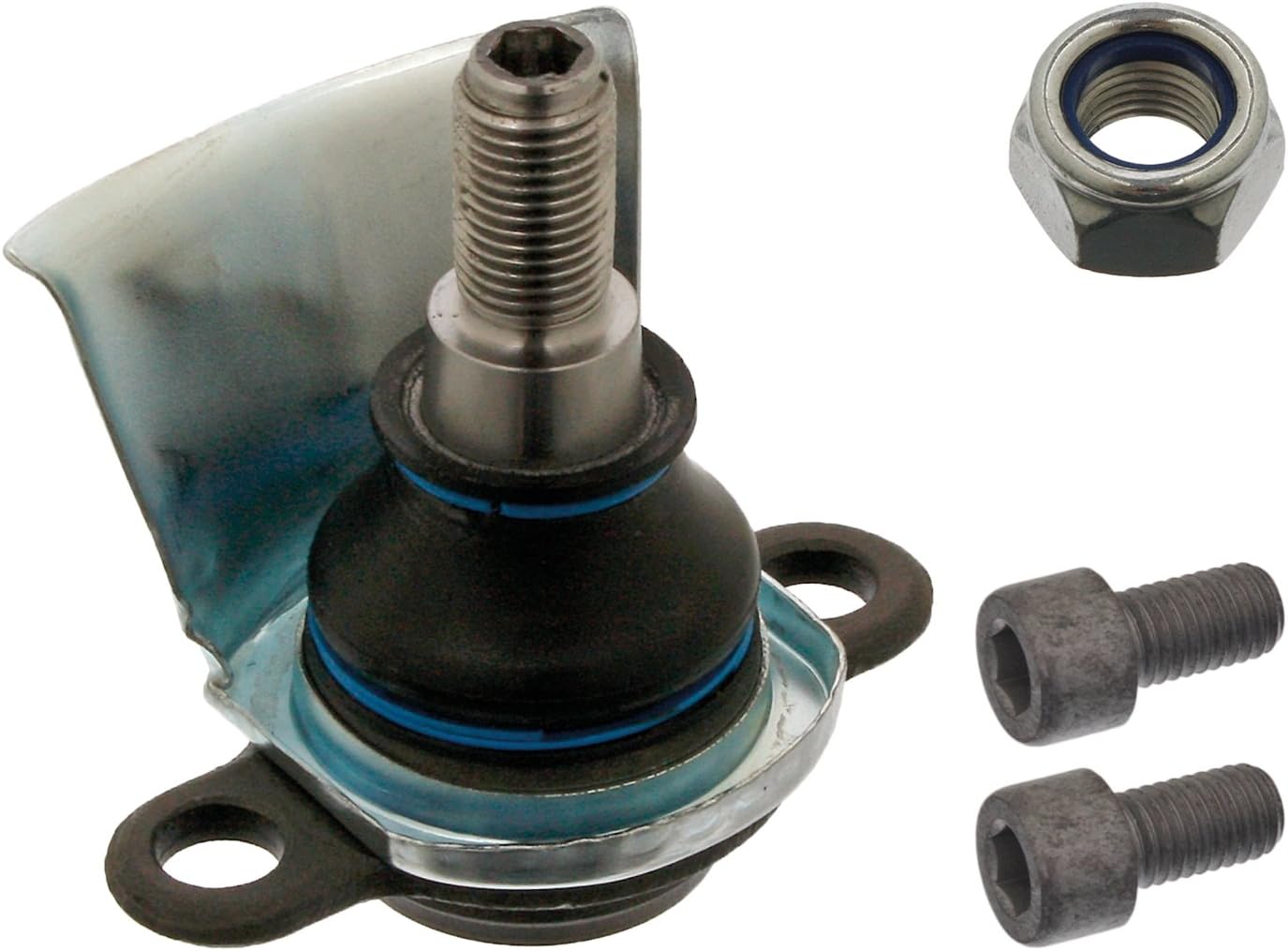 febi bilstein 19276 Ball Joint with locking nuts and screws, pack of