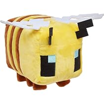 Mattel 8 Inch Minecraft White Rabbit Plush Figure Gift for Fans 3