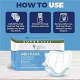 ViraCare Men Incontinence Pads 25 x 18 cm with Adhesive Backing view 4