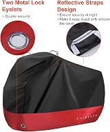 Faireach Bike Cover Waterproof 210D Oxford UV Resistant 200x110x70 cm view 4
