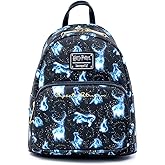 Loungefly Harry Potter Expecto Patronus All Over Print Womens Double Strap Shoulder Bag Purse