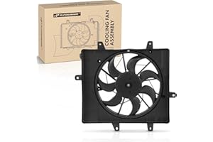 A-Premium Engine Radiator Cooling Fan Assembly Compatible with Chrysler PT Cruiser 2006 2007 2008 2009 2010 2.4L