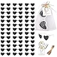 BUWUSMU 40 Sets of Heart-Shaped Sunglasses, Bulk Wedding Party Favors, Reception Gifts and Souvenirs for Guests