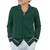 Arshiner Boys School Cardigan Sweater Long Sleeve Button Down Knit Shirts Fall Casual Vintage Shirt for Kids 5-13 Years