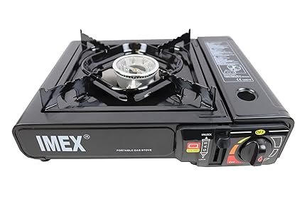 Imex Portable Gas Cooker 2 2kw Cartridge W 39 X H 13 X D 32 Cm