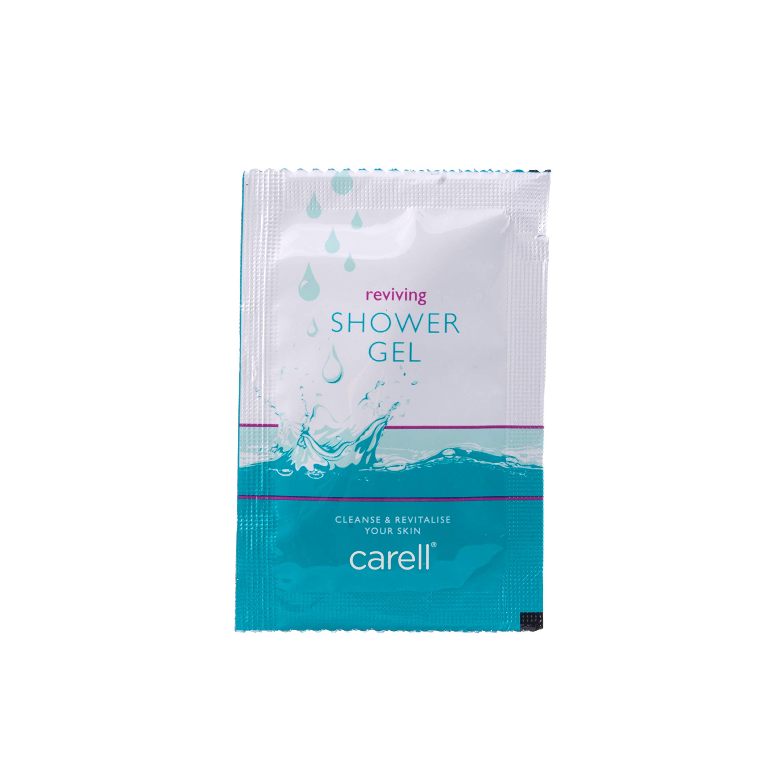 Clinell Skin Shower Gel Sachets - 7ml Pack of 100 - Green Tea Fragranced Shower Gel - Dermatologically Tested and Travel Friendly Body Wash, Gentle Cleansing