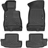 Husky Liners Weatherbeater Floor Mats | Fits 2016-2024 Chevrolet Camaro Convertible/Coupe | Front & 2nd Row, 4-pc Black - 99121