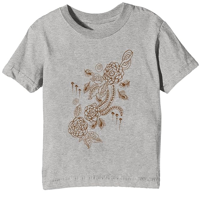 maglietta marrone bambino amazon