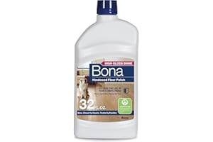 Bona Hardwood Floor Polish - 32 fl oz - High Gloss Shine - Polish for Wood Floors - Protects and Renews Dull Flooring - Covers 500 sq ft