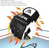 WFX Boxing Gloves MMA Training Body Combat Leather Neoprene Wrist M view 6
