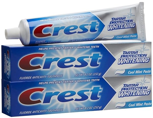 CREST WHITENING TOOTHPASTE, COOL MINT – 8.2 OZ