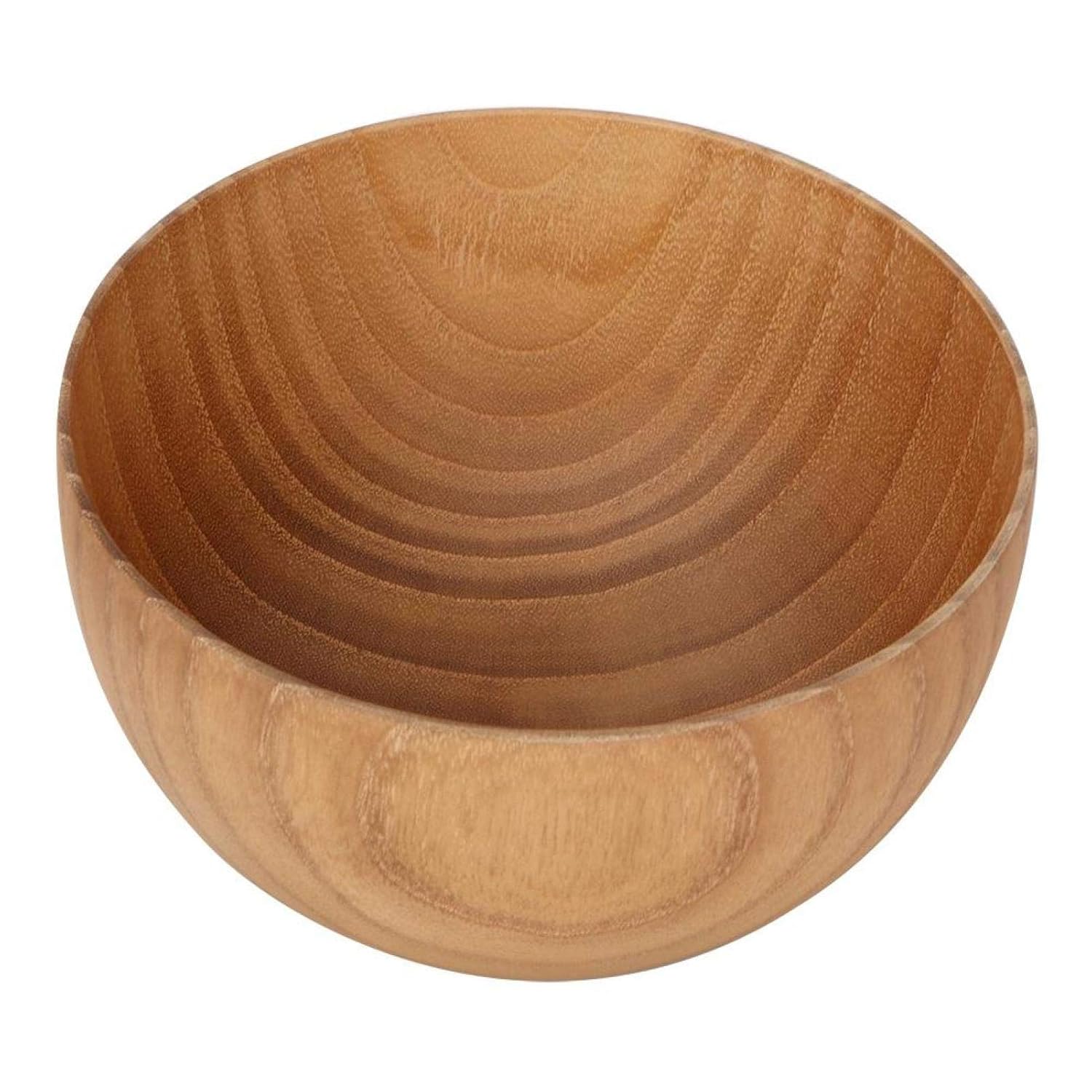 Buy Wooden Bowl, Household Round Bowl for Home Furnishing for Kitchen(11.5 * 7cm, Blue) Online