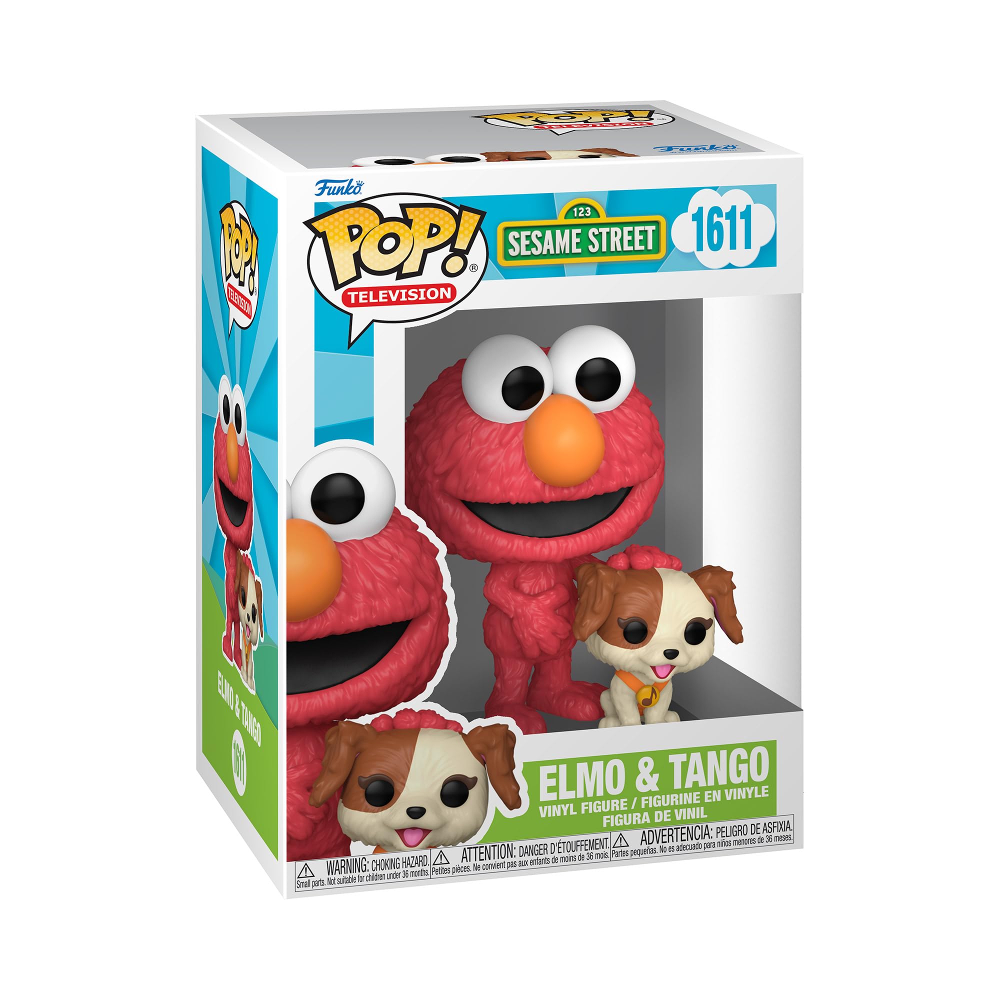 Funko Pop! TV: SS - Elmo and Tango - Sesame Street - Collectable Vinyl Figure - Gift Idea - Official Merchandise - Toys for Kids and Adults - TV Fans - Model Figure for Collectors and Display