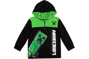 Minecraft Hoodie for Boys | Creeper Hoodie | Gaming Clothes for Kids