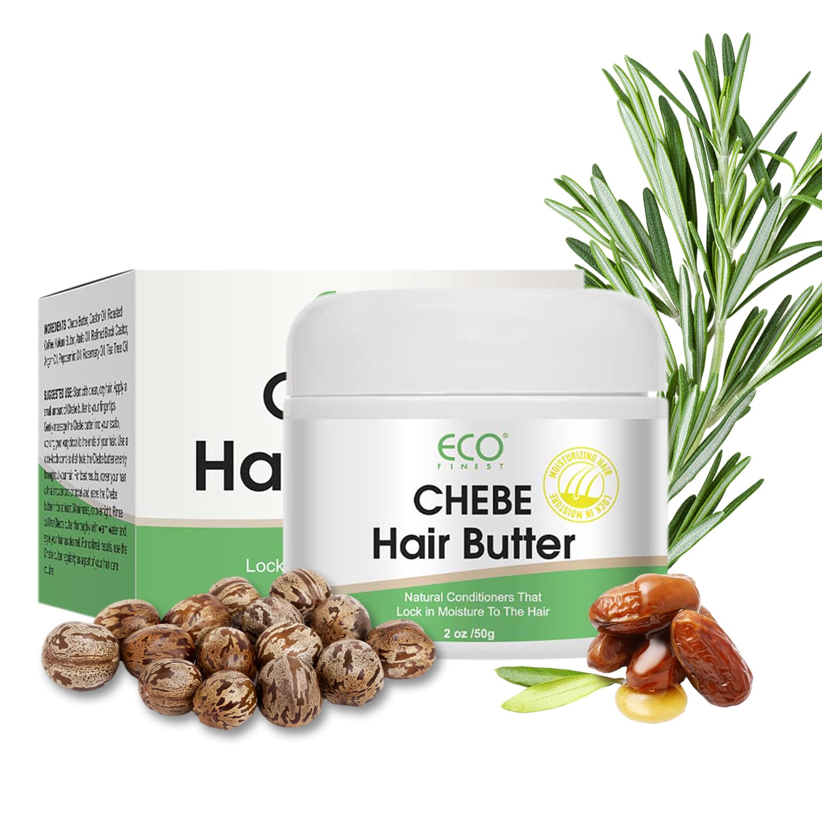 Photo 1 of **BB 10/9/27**AKBAN Natural Chebe Butter for Hair Growth for Deep Moisturization Scalp, Stronger, Longer, Thicker Hair, for All Hair Types, Men & Women