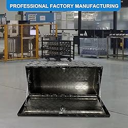 Eivojor 30" Aluminum Stripes Plated Tool Box Pick