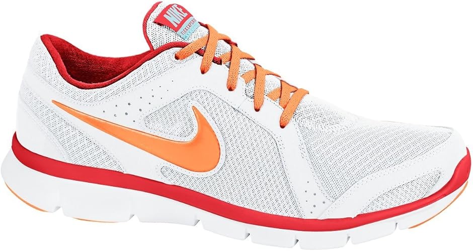Amazon Nike ナイキ ランニングシューズ フレックス エクスペリエンス ラン 2 Msl レディース ホワイト オレンジ クリムゾン アイス 11 23 Nike ナイキ スニーカー