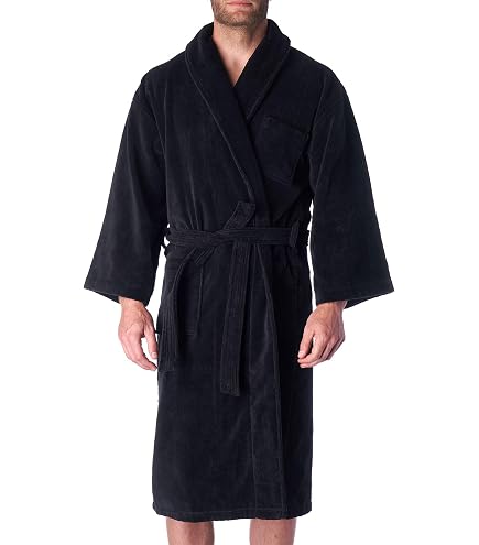 Amazon.com: ORGANIC TEXTILES Mens Velour Bathrobe Premium Quality,  Hypoallergenic, Absorbert - GOTS Certified - (Small/Medium) - Blue :  Clothing, Shoes & Jewelry