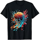 Basketball Splash Baller Basketball Player Team Player T-Shirt