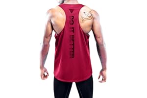 Boyzn Men's 1, 3 or 5 Pack Y-Back Workout Tank Tops, Athletic Muscle Gym Tank Tops, Fitness Bodybuilding Sleeveless T-Shirts