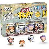 Funko Bitty Pop! One Piece - Nami, Arlong, Nojiko, and A Surprise Mystery Mini Figure - 0.9 Inch (2.2 Cm) Collectable - Stackable Display Shelf Included - Gift Idea - Party Bags Stocking - Cake Topper