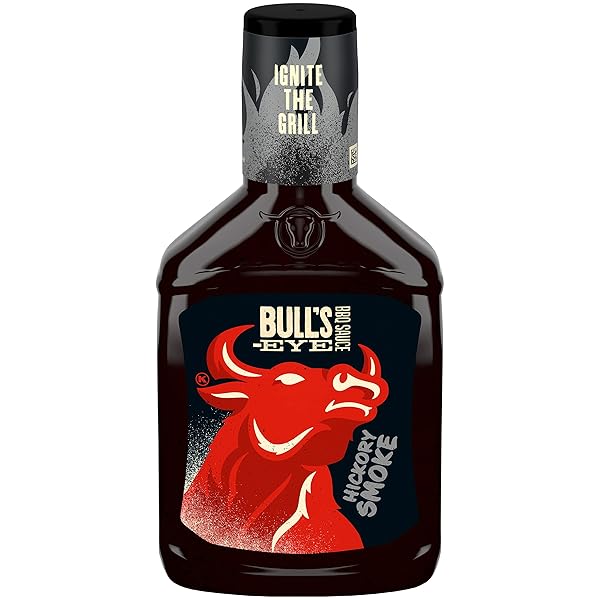 BULL’S-EYE HICKORY SMOKE BBQ BARBECUE SAUCE (18 OZ...