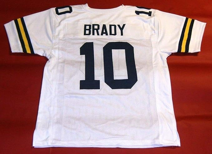 tom brady michigan jersey amazon