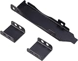 Akasa Dual Fan PCI Slot Bracket 80/92mm Case Fan Mount Rack Black Iron view 2