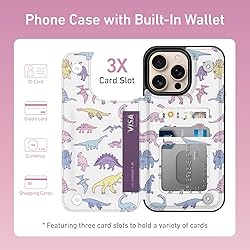 Goodon for iPhone 16 Pro Case Wallet - Flip Folio