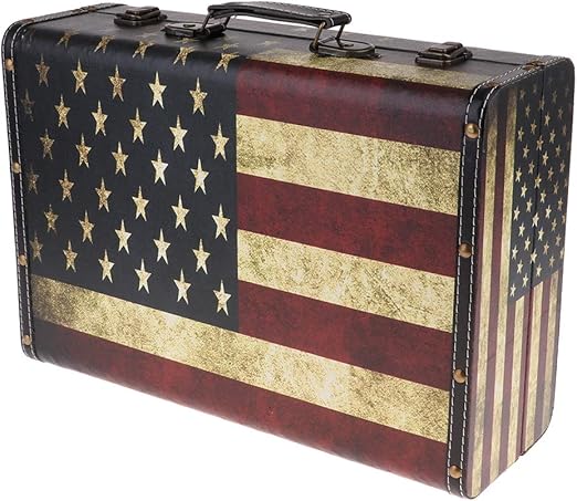 old fashioned trunk luggage