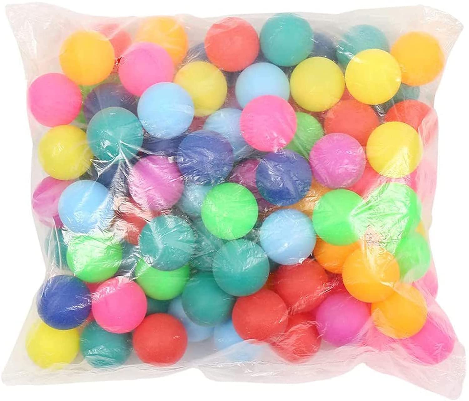 30 Pack Coloured Table Tennis Balls Ping Pong Balls 40mm Plastic Halloween Christmas Decorations for Cat Dog Craft Party School Family Games Beginner Adult Not Suitable for Professional Athletes