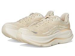 Hoka Men's Bondi 9 Sneaker, Oatmeal/Oat Milk, 14